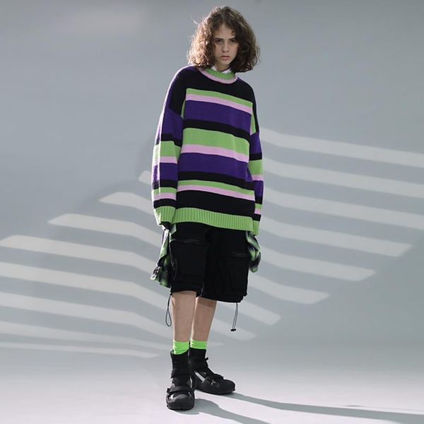 harajuku женщины полосатый вязаный свитер японский ретро colorblock пуловер свитер мужчин личность хип-хоп свитера осень, White;black
harajuku женщины полосатый вязаный свитер японский ретро colorblock пуловер свитер мужчин личность хип-хоп свитера осень, White;black