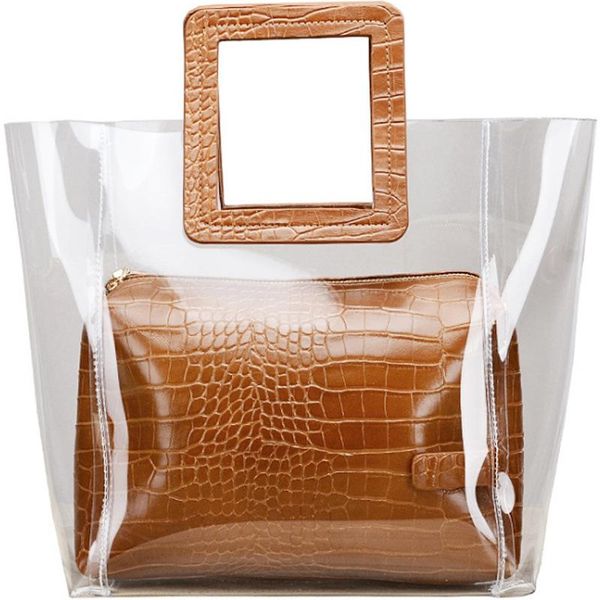 women composite bags transparent handbags women's fashion beach bags summer shoulder casual handbags 698
women composite bags transparent handbags women's fashion beach bags summer shoulder casual handbags 698