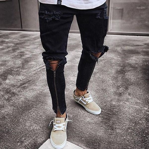 mens cool designer brand black jeans skinny ripped destroyed stretch slim fit hop hop pants with holes for men s-3xl1, Blue
mens cool designer brand black jeans skinny ripped destroyed stretch slim fit hop hop pants with holes for men s-3xl1, Blue