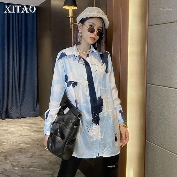 xitao western style womens and blouses fashion loose wild long sleeve diamond fake tie wild shirts autumn new wj10101, White
xitao western style womens and blouses fashion loose wild long sleeve diamond fake tie wild shirts autumn new wj10101, White