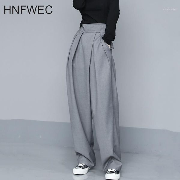 fashion 2020 autumn cool street wear loose slimming large size high waist trousers causal wide leg pants for women k4981, Black;white
fashion 2020 autumn cool street wear loose slimming large size high waist trousers causal wide leg pants for women k4981, Black;white