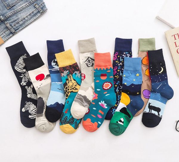 harajuku funny cartoon cute fashion autumn winter couple cotton ab socks happy gifts for men socks crew casual happy women sock, Black
harajuku funny cartoon cute fashion autumn winter couple cotton ab socks happy gifts for men socks crew casual happy women sock, Black