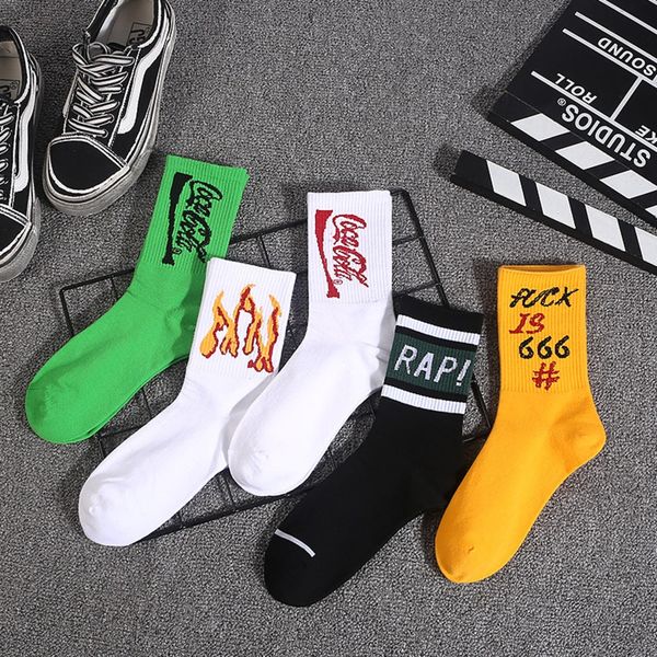 street creative personality men's medium cotton board long board tube color pure cotton socks trend medium stockings trendy skateboardi, Black
street creative personality men's medium cotton board long board tube color pure cotton socks trend medium stockings trendy skateboardi, Black