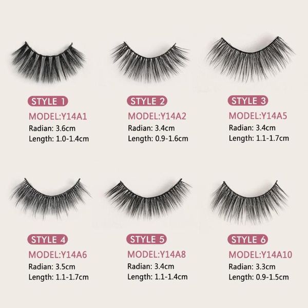 14 pairs mink hair false eyelashes natural fake eyelashes faux sable hair long thick extension cosmetics makeup tool
14 pairs mink hair false eyelashes natural fake eyelashes faux sable hair long thick extension cosmetics makeup tool