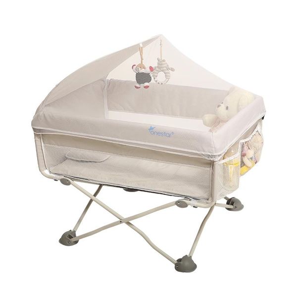 baby cribs portable born bed multifunctional folding travel small bb with mosquito net splicing bedside
baby cribs portable born bed multifunctional folding travel small bb with mosquito net splicing bedside