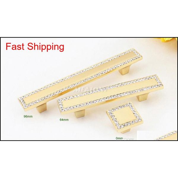 2pcs luxury gold crystal glass diamond furniture hardware knobs drawer wardrobe kitchen cabinets cupboard qyldka new_dhbest
2pcs luxury gold crystal glass diamond furniture hardware knobs drawer wardrobe kitchen cabinets cupboard qyldka new_dhbest