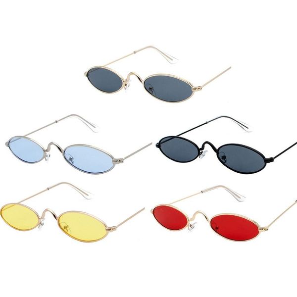 women fashion metal small frame sunglasses retro oval frame sunglasses ocean resin trend golden eyewear, White;black
women fashion metal small frame sunglasses retro oval frame sunglasses ocean resin trend golden eyewear, White;black