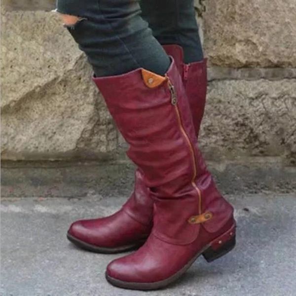 2020 new women's high heel boots pu shoes woman round head solid color side zipper fashion women's winter boots size 35-43, Black
2020 new women's high heel boots pu shoes woman round head solid color side zipper fashion women's winter boots size 35-43, Black