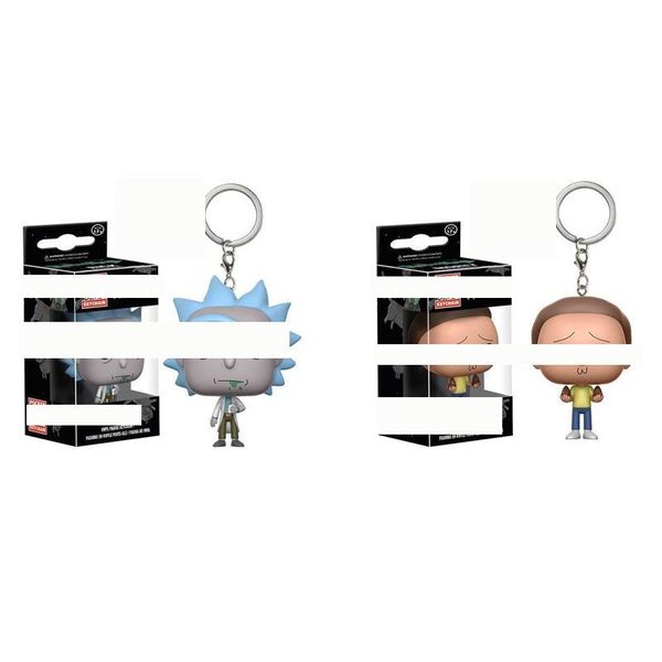 funko pop rick and morty rick and morty keychain pendant doll figure figure