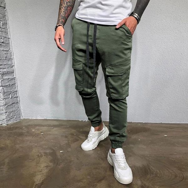 multi-pocket cargo pants men casual solid trousers drawstring elastic waist long pants beam foot streetwear pantalones hombre, Black
multi-pocket cargo pants men casual solid trousers drawstring elastic waist long pants beam foot streetwear pantalones hombre, Black