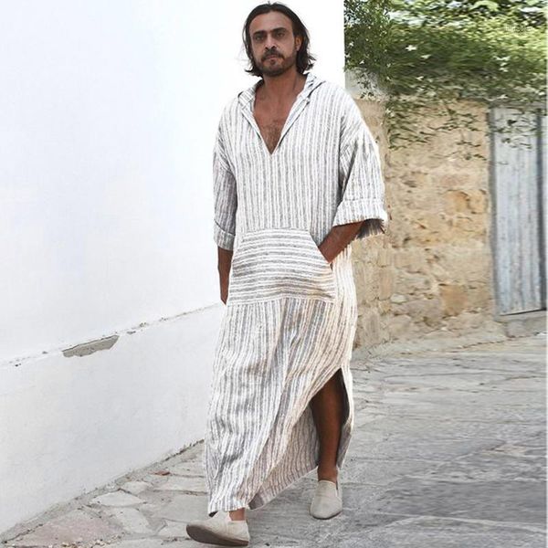 mens ethnic robes loose striped long sleeve hooded vintage casual dress kaftan men's t shirt casual 2018 vintage dress kaftan1, White;black
mens ethnic robes loose striped long sleeve hooded vintage casual dress kaftan men's t shirt casual 2018 vintage dress kaftan1, White;black