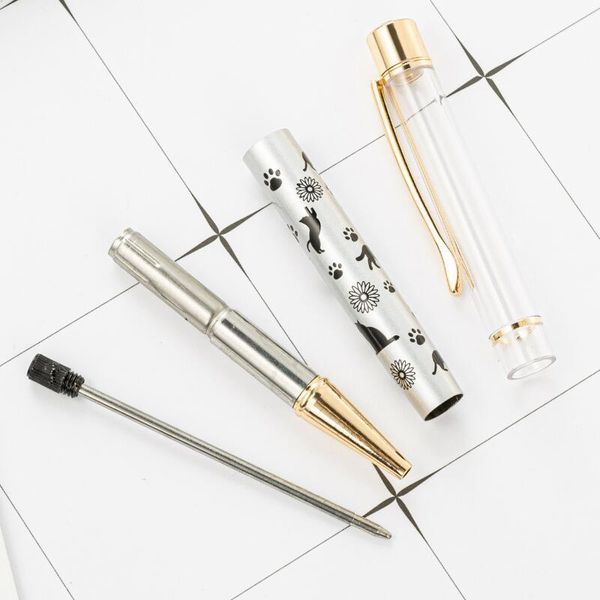 20 color cartoon diy empty tube metal ballpoint pens student writing gift self-filling floating glitter crystal pen new design dhd2074, Blue;orange
20 color cartoon diy empty tube metal ballpoint pens student writing gift self-filling floating glitter crystal pen new design dhd2074, Blue;orange