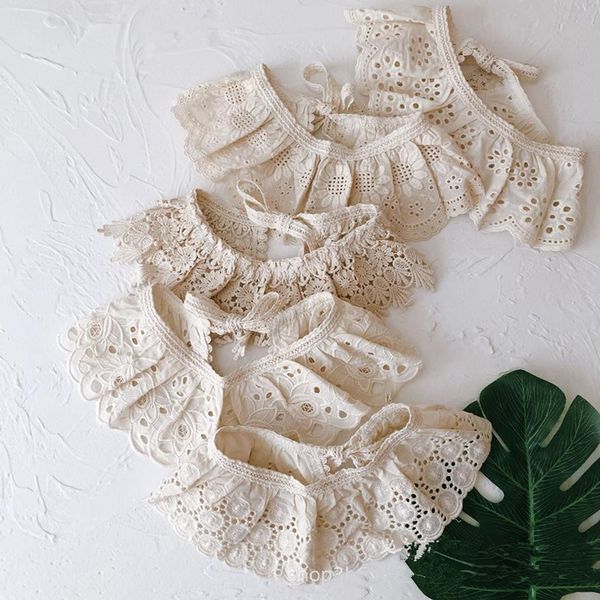 milancel baby bibs lace baby accessories korean style kids lace collar cute hollow out baby girl bibss y200710
milancel baby bibs lace baby accessories korean style kids lace collar cute hollow out baby girl bibss y200710