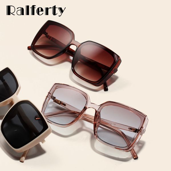 sunglasses ralferty oversized square women 2021 fashion gradient lenses sun glasses gafas shade mirror uv400, White;black
sunglasses ralferty oversized square women 2021 fashion gradient lenses sun glasses gafas shade mirror uv400, White;black