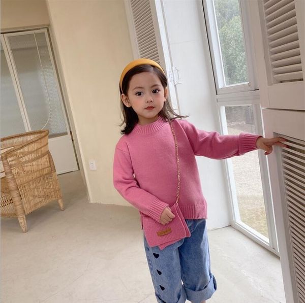 2021 new girls knitted sweater with bag cotton spring fashion girls pullover sweaters 2-7 years yl913, Blue
2021 new girls knitted sweater with bag cotton spring fashion girls pullover sweaters 2-7 years yl913, Blue