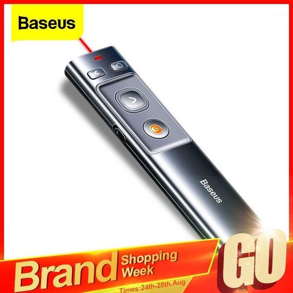 baseus wireless presenter usb& usb c laser pointer with remote control infrared presenter pen for projector powerpoint ppt slide1
baseus wireless presenter usb& usb c laser pointer with remote control infrared presenter pen for projector powerpoint ppt slide1