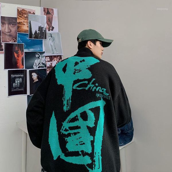 autumn winter turtleneck sweater men's fashion trend loose print "china" knitted sweater bottoming shirt hip-hop street pullo, White;black
autumn winter turtleneck sweater men's fashion trend loose print "china" knitted sweater bottoming shirt hip-hop street pullo, White;black