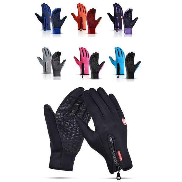 winter waterproof gloves windproof anti-slip zipper gloves men women riding skiing warm fluff comfortable gloves thickening, Black
winter waterproof gloves windproof anti-slip zipper gloves men women riding skiing warm fluff comfortable gloves thickening, Black