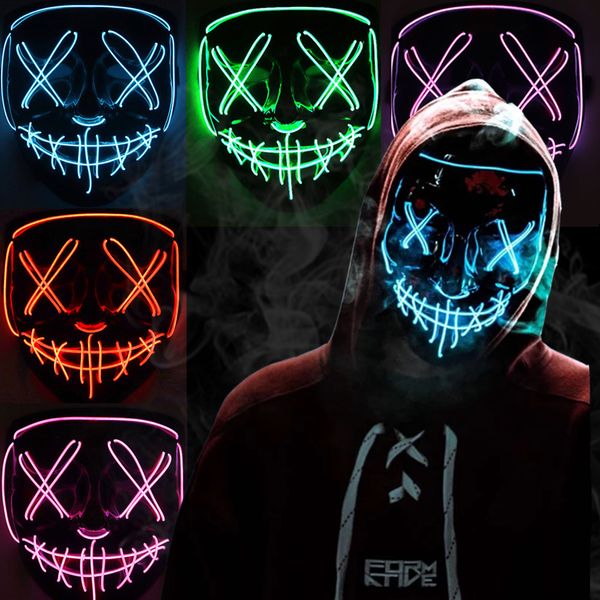 halloween led mask cosplay dj party neon light up masks masquerade carnival costume props
halloween led mask cosplay dj party neon light up masks masquerade carnival costume props