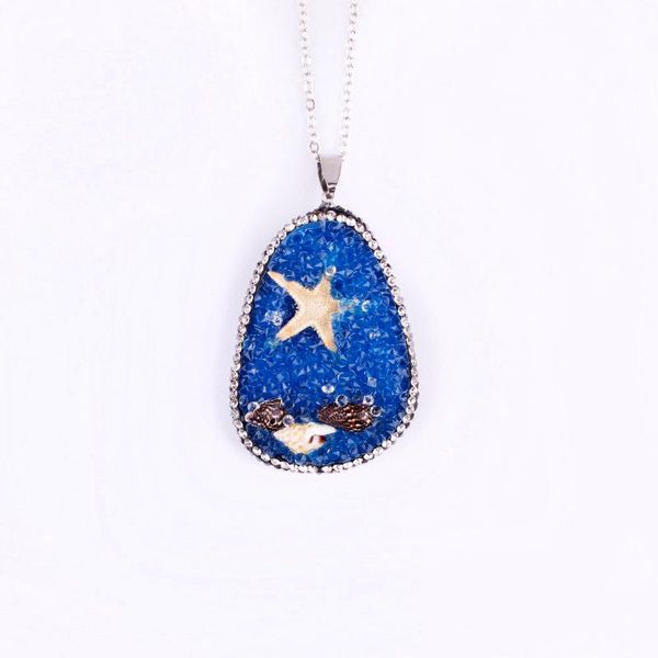 Every One is Unique Pave Crystals Quartz Starfish Seashell Charms Long Chain Pendant Necklace for Summer Women, Silver
Every One is Unique Pave Crystals Quartz Starfish Seashell Charms Long Chain Pendant Necklace for Summer Women, Silver