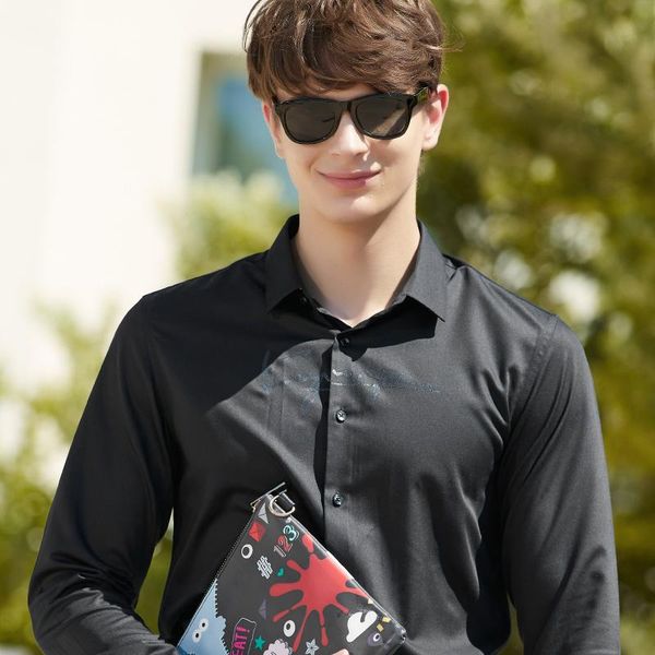 new 2021 spring autumn cotton dress shirts mens casual shirt,casual men plus size xxxl slim fit social shirts, White;black
new 2021 spring autumn cotton dress shirts mens casual shirt,casual men plus size xxxl slim fit social shirts, White;black