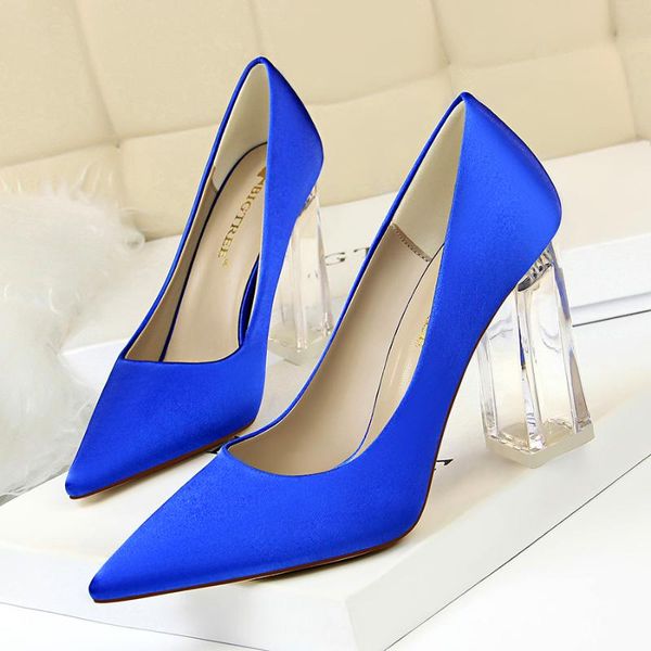 large size 34-43 woman pumps transparent pu heel wedding shoes women's concise silk shallow high heels female office shoes, Black
large size 34-43 woman pumps transparent pu heel wedding shoes women's concise silk shallow high heels female office shoes, Black