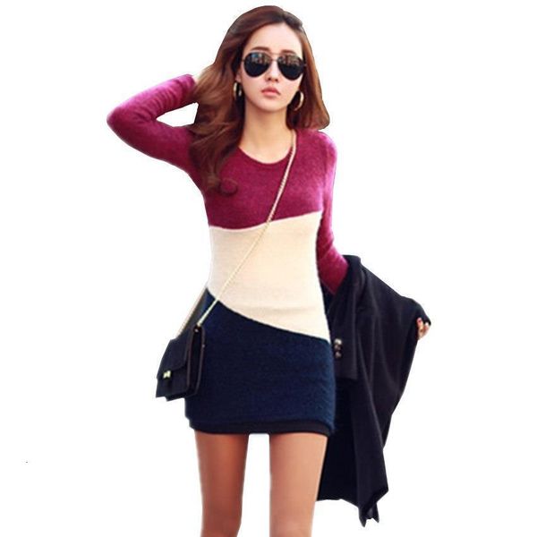 2019 spring & autumn new fashion women sweater dress pullover casual long sleeved knitted clothing drop shipping, White;black
2019 spring & autumn new fashion women sweater dress pullover casual long sleeved knitted clothing drop shipping, White;black