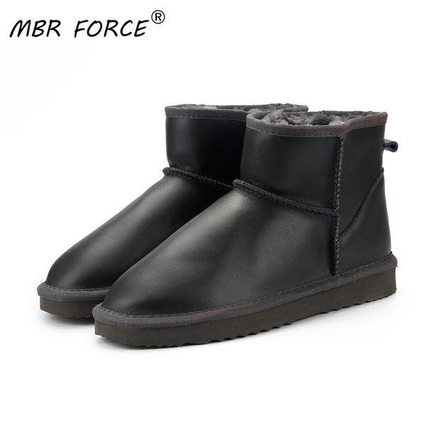 mbr force waterproof genuine leather fur winter warm wool classic snow boots women lady ankle shoes, Red;white
mbr force waterproof genuine leather fur winter warm wool classic snow boots women lady ankle shoes, Red;white