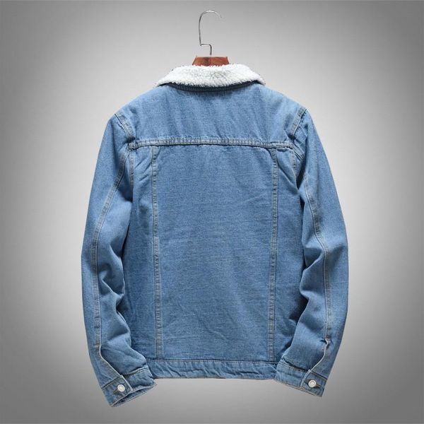 winter mens fleece lining denim jacket slim fit korean outerwear coat pockets light blue casual big boys jacket plus size m-5xl, Black;brown
winter mens fleece lining denim jacket slim fit korean outerwear coat pockets light blue casual big boys jacket plus size m-5xl, Black;brown