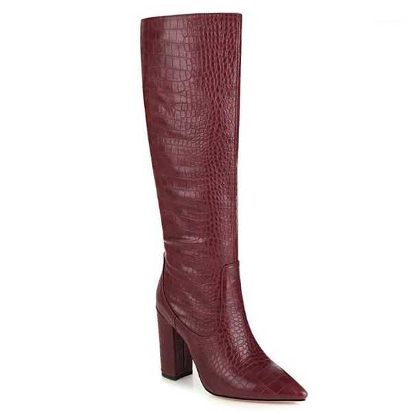 snake pattern microfiber pointed toe thick-heeled knee-length boots yellow print stone pattern sleeve boots super high-heeled1, Black
snake pattern microfiber pointed toe thick-heeled knee-length boots yellow print stone pattern sleeve boots super high-heeled1, Black