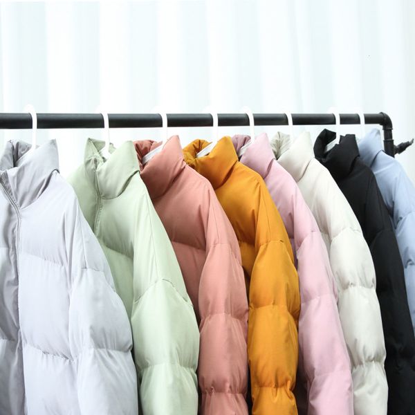 privathinker woman 8 colors warm parkas 2020 winter new woman thicken zipper coats solid color mens korean streetwear jackets q0104, Black
privathinker woman 8 colors warm parkas 2020 winter new woman thicken zipper coats solid color mens korean streetwear jackets q0104, Black
