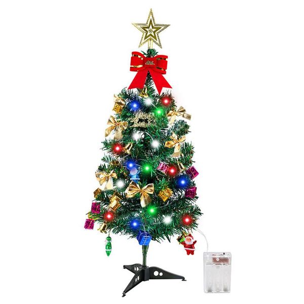 60cm mini christmas tree with lights small accessories bow bells pine cone gifts christmas desknew year decoration lamp tree
60cm mini christmas tree with lights small accessories bow bells pine cone gifts christmas desknew year decoration lamp tree