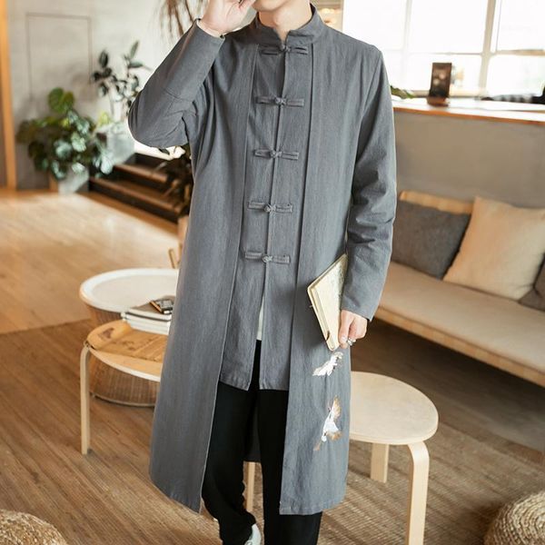 linen men big linen trench chinese style fat guy plus size men's casual long-sleeve coat x-long turn-down collar1, Tan;black
linen men big linen trench chinese style fat guy plus size men's casual long-sleeve coat x-long turn-down collar1, Tan;black