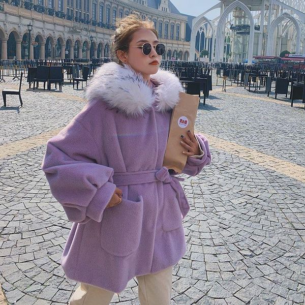 luck a women winter fashion thick warm woolen coats vintage blends cashmere coat casual female faux fur collar hooded outwears1, Black
luck a women winter fashion thick warm woolen coats vintage blends cashmere coat casual female faux fur collar hooded outwears1, Black
