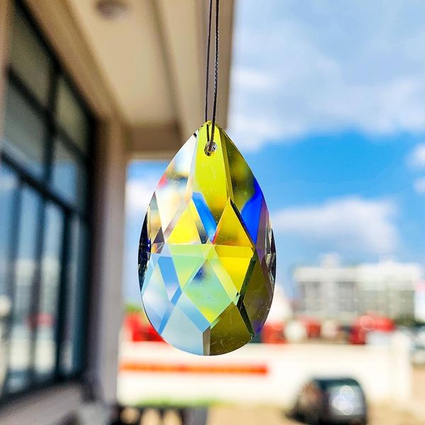 5pcs 37mm ab color angel tears crystal prism chandelier crystals part suncatcher rainbow hanging home decor lighting accessories h bbyfgf
5pcs 37mm ab color angel tears crystal prism chandelier crystals part suncatcher rainbow hanging home decor lighting accessories h bbyfgf