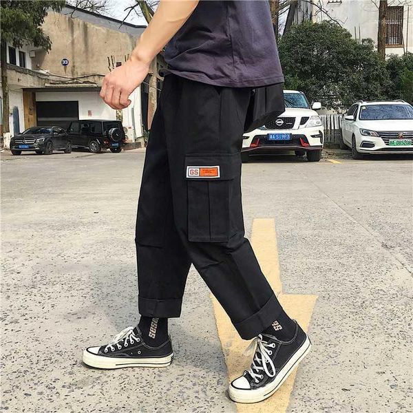 men japan streetwear harem pants 2020 overalls mens harajuku straight cargo pants male vintage joggers spring trousers1, Black
men japan streetwear harem pants 2020 overalls mens harajuku straight cargo pants male vintage joggers spring trousers1, Black