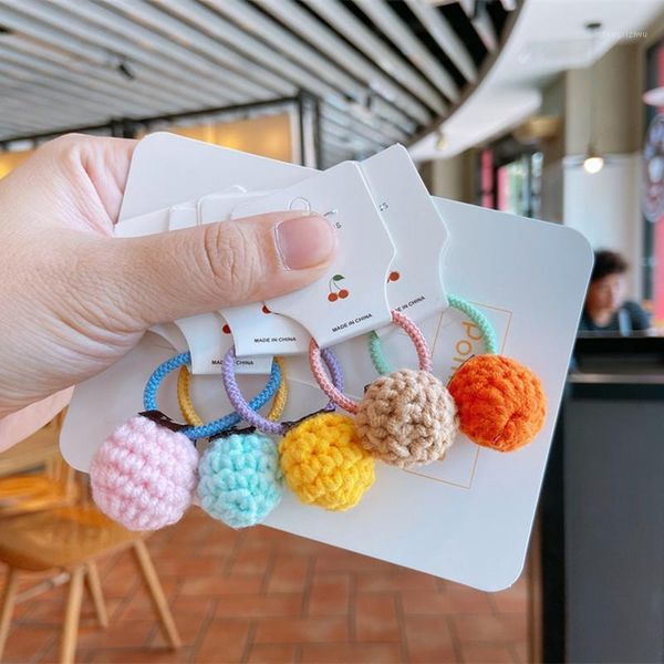 simple cute handmade knitting wool ball rubber band hair rope korean fashion children's hair accessories sweet girl headwear1, Slivery;white
simple cute handmade knitting wool ball rubber band hair rope korean fashion children's hair accessories sweet girl headwear1, Slivery;white
