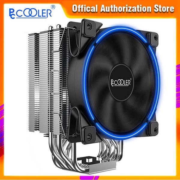 pccooler cpu cooler 6 heatpipe with rgb 4pin cpu fan pwm temperature control cooling new arrival mutefan
pccooler cpu cooler 6 heatpipe with rgb 4pin cpu fan pwm temperature control cooling new arrival mutefan