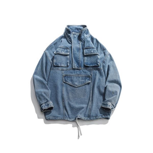 mens fashion street loose denim jacket coats lucky five letter print blue coat spring autumn winter cargo pockets jackets, Black;brown
mens fashion street loose denim jacket coats lucky five letter print blue coat spring autumn winter cargo pockets jackets, Black;brown