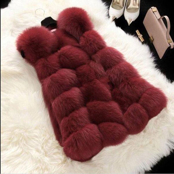 women's fur & faux winter casual coat women 2021 vintage fashion warm slim sleeveless solid vest female jacket casaco feminino, Black
women's fur & faux winter casual coat women 2021 vintage fashion warm slim sleeveless solid vest female jacket casaco feminino, Black