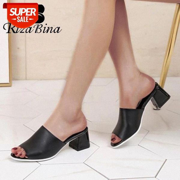 rizabina real leather women sandals thick heel summer shoes women slipper casual daily shoes lady home footwear size 34-43 #fk1w, Black
rizabina real leather women sandals thick heel summer shoes women slipper casual daily shoes lady home footwear size 34-43 #fk1w, Black