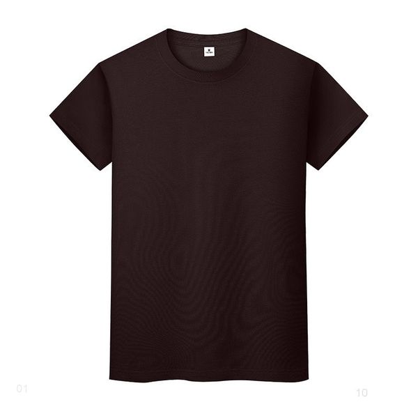 new round neck solid color t-shirt summer cotton bottoming shirt short-sleeved mens and womens half-sleeved 44weii
new round neck solid color t-shirt summer cotton bottoming shirt short-sleeved mens and womens half-sleeved 44weii