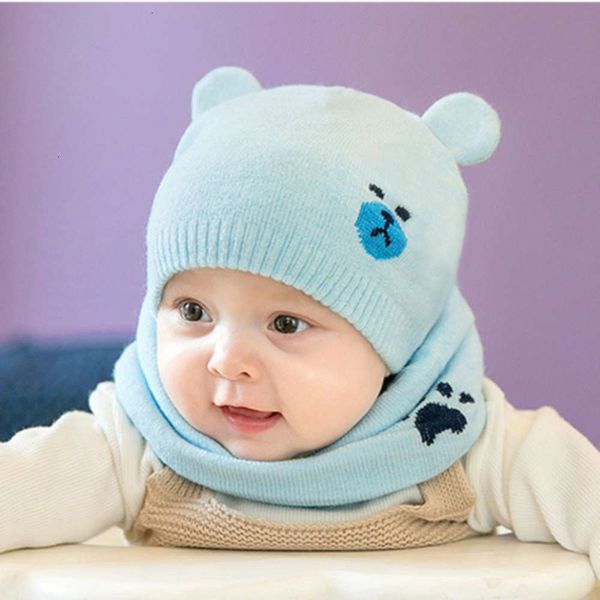 piece wool two new bear scarf children's set thickened warm men's and women's baby bib knitted hat iym0, Red;brown
piece wool two new bear scarf children's set thickened warm men's and women's baby bib knitted hat iym0, Red;brown