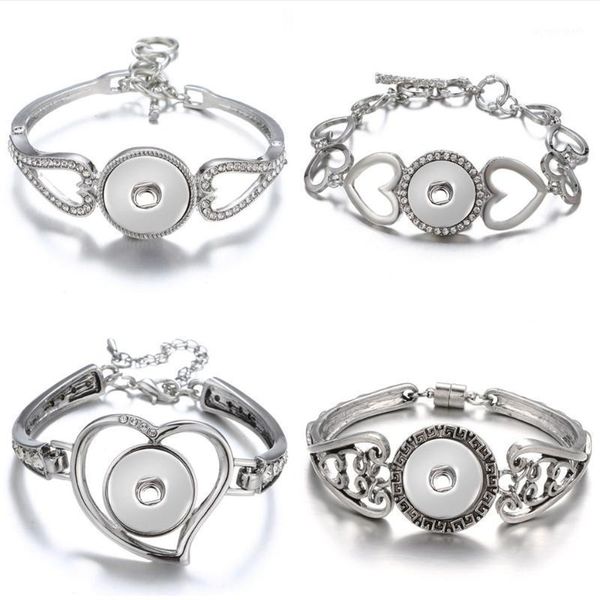 new fashion silver plated hollow rhinestone hearts snap bracelet bangle 22cm fit 18mm snap button jewelry wholesale1, Golden;silver
new fashion silver plated hollow rhinestone hearts snap bracelet bangle 22cm fit 18mm snap button jewelry wholesale1, Golden;silver