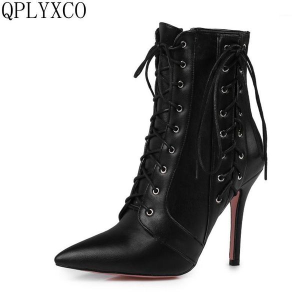 qplyxco 2020 new fashion big size 34-47 ankle boot short autumn winter women pointed toe high heels party shoes 584-21, Black
qplyxco 2020 new fashion big size 34-47 ankle boot short autumn winter women pointed toe high heels party shoes 584-21, Black