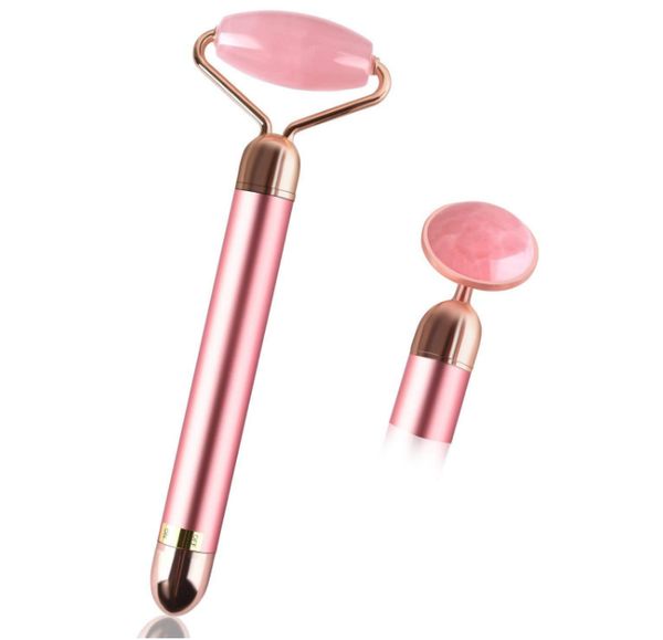 electric facial jade roller vibrating women rose face relaxation slimming tool quartz jade-roller massager health skin care body head neck
electric facial jade roller vibrating women rose face relaxation slimming tool quartz jade-roller massager health skin care body head neck