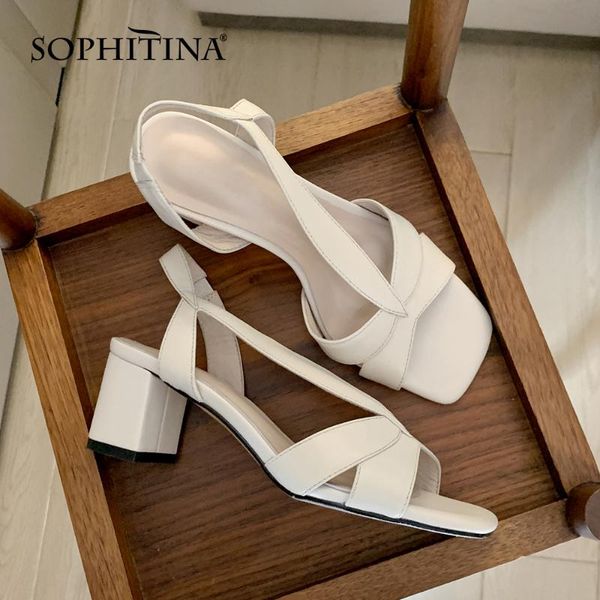 sandals sophtina casual elegant genuine leather comfortable square toe low-heel anti-skid women shoes mo633, Black
sandals sophtina casual elegant genuine leather comfortable square toe low-heel anti-skid women shoes mo633, Black