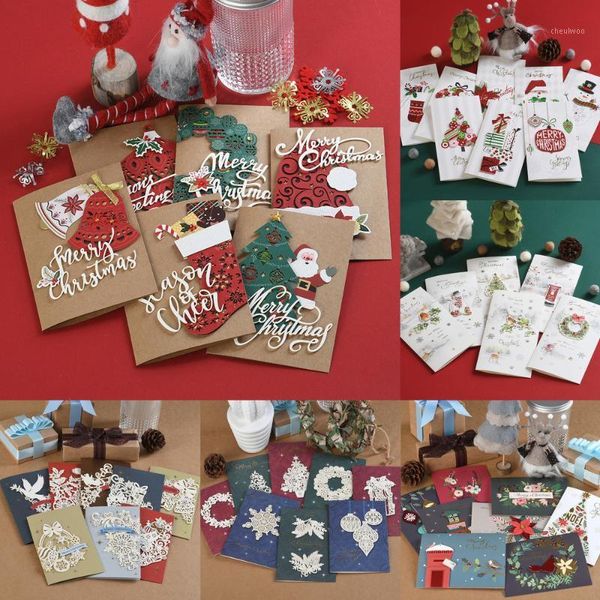6 styles christmas design card gift greeting cards happy birthday gift cards party wedding invitation with envelope1
6 styles christmas design card gift greeting cards happy birthday gift cards party wedding invitation with envelope1