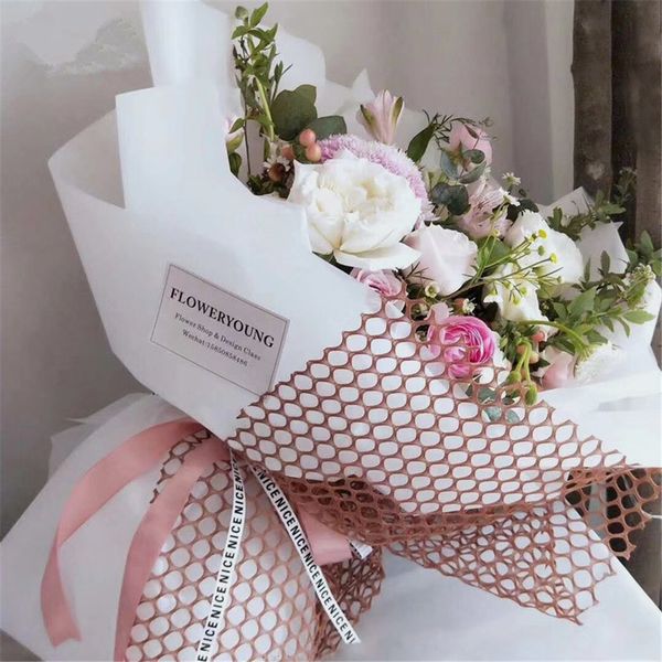 5 yrad x 60cm high-end matt korean flower wrapping mesh flower packaging paper net yarn wrapping materials 1019
5 yrad x 60cm high-end matt korean flower wrapping mesh flower packaging paper net yarn wrapping materials 1019