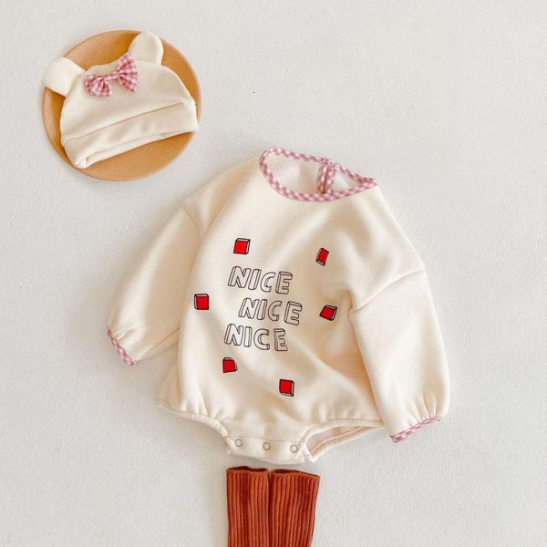 new 2021 spring bodysuits plus veet thicken letter print jumpsuit hat newborn baby girls onesie toddler outerwear xo33, Blue
new 2021 spring bodysuits plus veet thicken letter print jumpsuit hat newborn baby girls onesie toddler outerwear xo33, Blue
